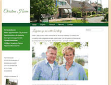 Tablet Screenshot of christinahoeve.nl
